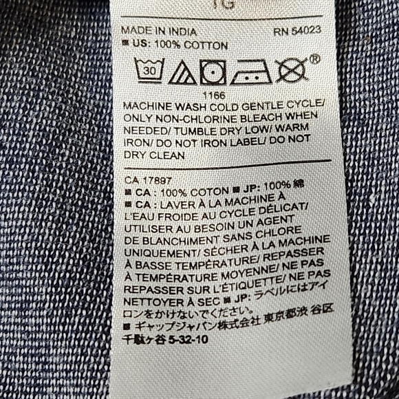 Polo shirt Collared Cotton Navy color Size XL BANANA REPUBLIC - Picture 8 of 9